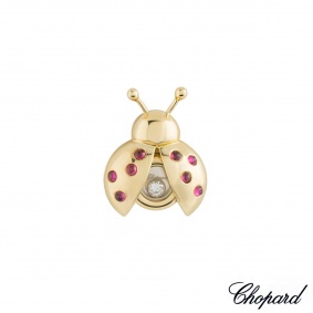 Chopard Happy Diamonds Ladybird Brooch